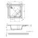 POLYSAN - VISLA hlboká sprchová vanička akrylátová, štvorec 80x80x29cm 50111