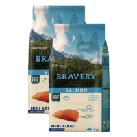 Bravery Dog Mini Adult Salmon - 2 x 7kg