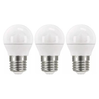 Neutrálne LED žiarovky v súprave 3 ks E27, 5 W - EMOS