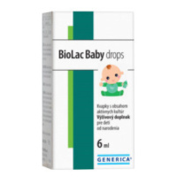 GENERICA BioLac baby kvapky 6 ml