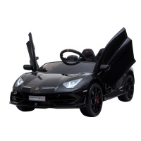 mamido  Detské elektrické autíčko Lamborghini Aventador čierne