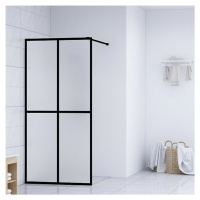 vidaXL Sprchová zástena walk-in, matné tvrdené sklo 80x195 cm