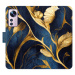 Flipové puzdro iSaprio - GoldBlue - Xiaomi 12 / 12X