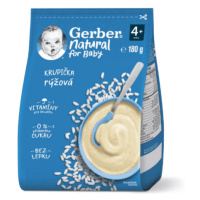 GERBER Natural ryžová krupička 180 g