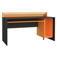 Herný Stôl Tezaur Oranžová/čierna Tezaur Š:160cm