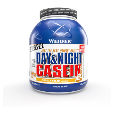 WEIDER Day & night casein príchuť vanilka 1800 g