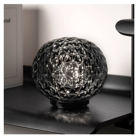 Kartell Mini Planet stolná LED lampa, dymová sivá