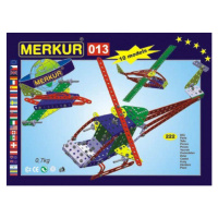 MERKUR Vrtuľník 013 Stavebnica 10 modelov 222ks v krabici 26x18x5cm