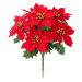 Umelá vianočná Poinsettia červená, 30 cm