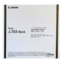 Canon originál toner T03 BK, 2725C001, black, 51500str.