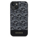 Guess PU G Cube MagSafe Zadný Kryt pre iPhone 15 Black