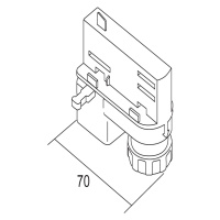 Ivela univerzálny adaptér 220-240 V, čierny