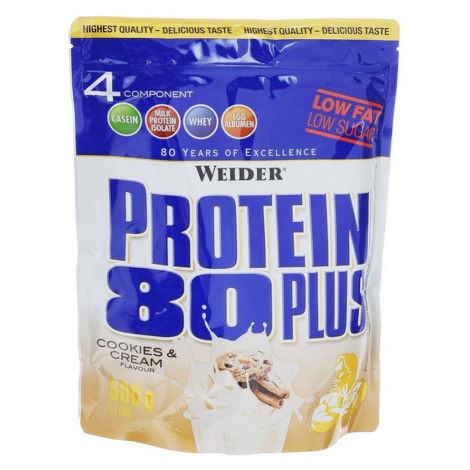 WEIDER Protein 80 plus cookies a cream 500 g