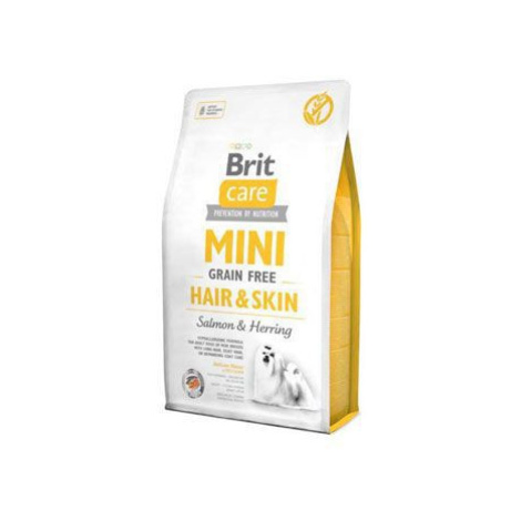 Brit Care Dog Mini Grain Free Hair & Skin 2kg zľava