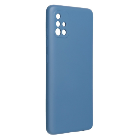 Silikónové puzdro na Samsung Galaxy A52/A52 5G Forcell Silicone Lite modré