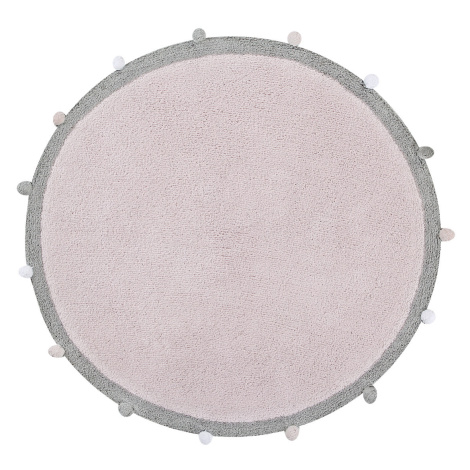 Pre zvieratá: Prateľný koberec Bubbly Soft Pink Rozmery koberca: 120x120 kruh