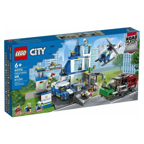 LEGO® City 60316 policajná stanica