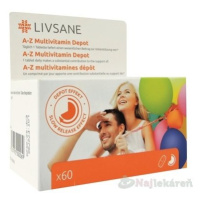 LIVSANE A-Z Multivitamín komplex 60 tbl