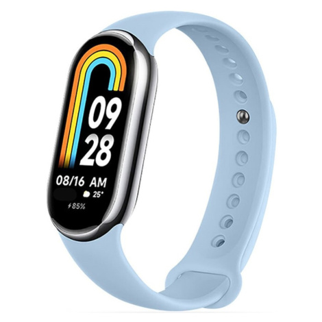 Xiaomi Mi Smart Band 8 / 9, silikónový remienok, nastaviteľný, TP IconBand, svetlomodrý