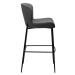 Sivá barová stolička 105 cm Glam – DAN-FORM Denmark
