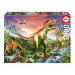 Puzzle Jurassic Forest Educa 1000 dielov a Fix lepidlo