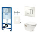Cenovo zvýhodnený závesný WC set Grohe do ľahkých stien / predstenová montáž + WC Vitra Integra 