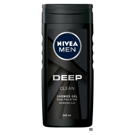 Nivea Men Deep Clean sprchový gél 500ml