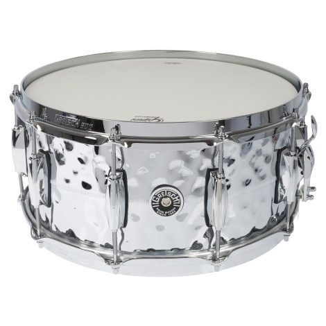 Gretsch 14"x6,5" Hammered Chrome Over Brass