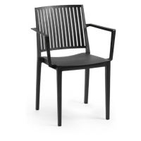 ArtRoja Záhradné kreslo BARS ARMCHAIR FARBA: Čierna