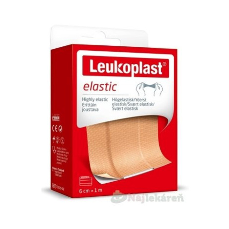 LEUKOPLAST ELASTIC pás 6cmx1m, 1ks