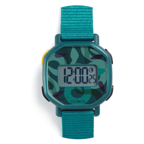 Detské digitálne hodinky - Zelené hady DJECO