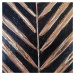 Ručne maľovaný obraz 70x70 cm Palm Leaf – Wallity