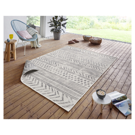 Kusový koberec Twin Supreme 103862 Biri Grey/Cream – na ven i na doma - 80x350 cm NORTHRUGS - Ha