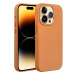 Leather Mag Cover Apple iPhone 16 Plus orange