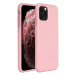 Apple iPhone 11 Pro, silikónové puzdro, Wooze Liquid Silica Gel, ružová