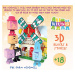 Skladačka Kiubis 3D Blocks & Stories The Farm´s Windmill Educa 5 figúrok a veterný mlyn od 24 me