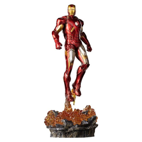 Soška Iron Studios Iron Man Battle of NY - The Infinity Saga - BDS Art Scale 1/10