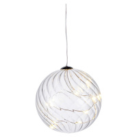 Svetelná LED dekorácia Sirius Wave Ball, Ø 10 cm