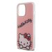 Plastové puzdro Hello Kitty na Apple iPhone 13 Pro HKHCP13LHKDSP IML Daydreaming Logo ružové