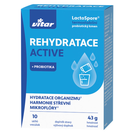 VITAR Rehydratácia active 10 sáčkov Vitar Veteriane