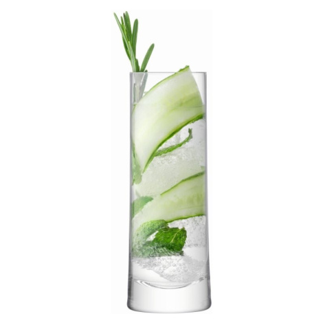 LSA International Gin vysoký pohár 380ml číry, set 2ks, LSA, Handmade