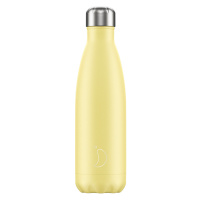 Termofľaša Chilly's Bottles - pastelovo žltá 500ml, edícia Original