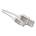 EMOS Nabíjací a dátový kábel USB-A 2.0 / USB-C 2.0, 1 m, biely, 2335072500