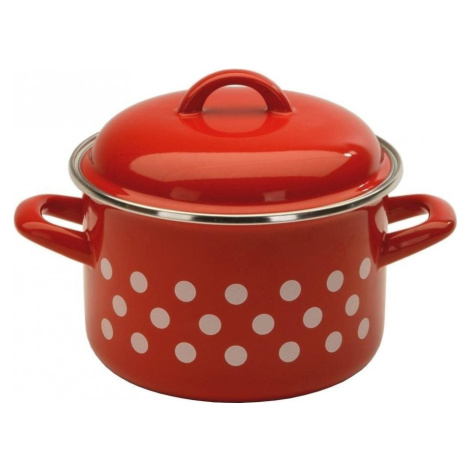 Metalac Červená bodka, Standard s pokrievkou 18 cm, 3 l