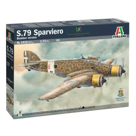 Model Kit letadlo 1412 - SM-79 Sparviero Bomber edition (1:72)