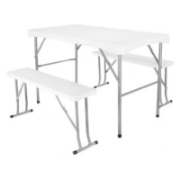Skladací stôl s lavičkami Malatec - SO9998