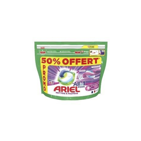 Ariel 3in1 Fiber Protection  Color gélové kapsule 62ks