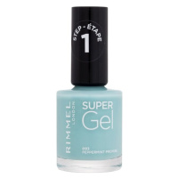 RIMMEL LONDON Super Gél lak na nechty Step1 093 Peppermint Promis 12 ml