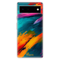 Odolné silikónové puzdro iSaprio - Blue Paint - Google Pixel 6 5G