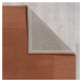 Kusový ručne tkaný koberec Tuscany Textured Wool Border Orange Rozmery kobercov: 120x170